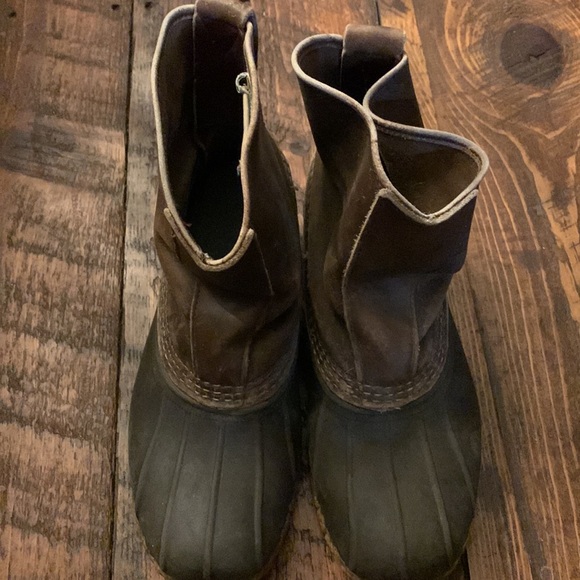 L.L.Bean vintage well used quality boots unlined appear to be a men’s 6 - Picture 6 of 7